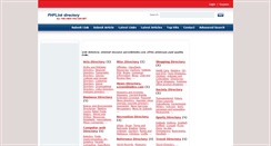 Desktop Screenshot of a2zwebindex.com